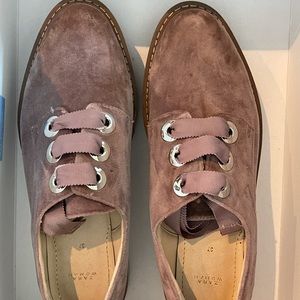 Suede Oxford Shoe